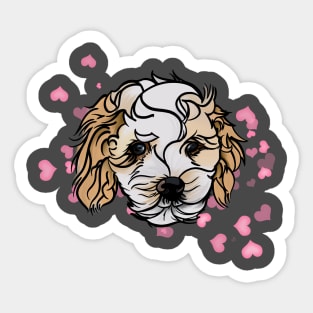 Doggie Love Sticker